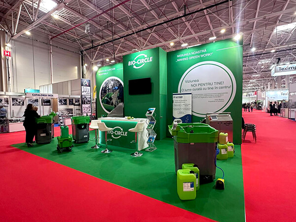 Exhibition stand setup HtDesign