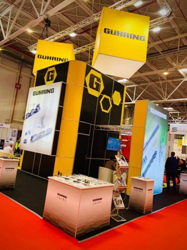 Custom exhibition stand Guhring