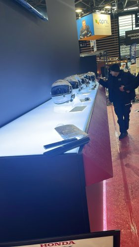 Sena Technologies exhibition stand at S2R Lyon, built by HT Design – photo 3