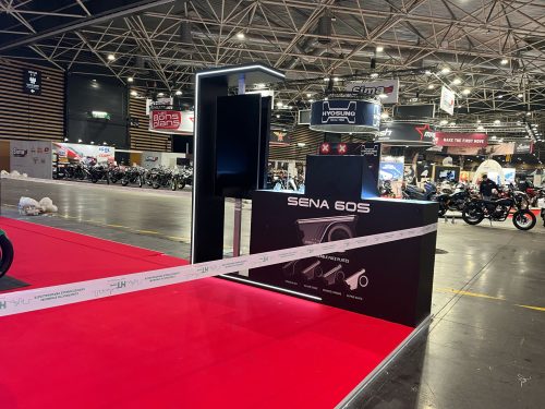 Sena Technologies exhibition stand at S2R Lyon, built by HT Design – photo 6