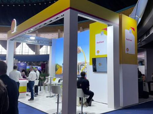 Shell exhibition booth