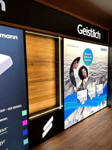 Exhibition stand HtDesign Straumann client