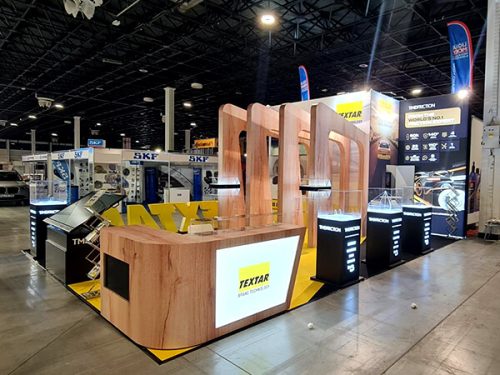 Custom exhibition stand Textar