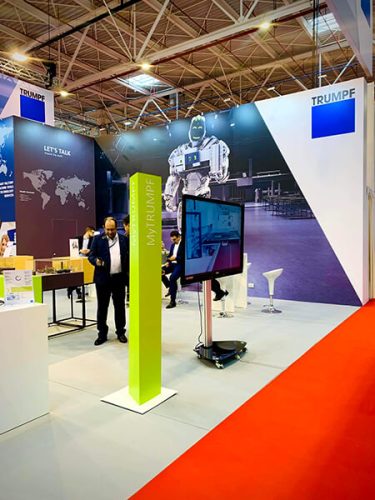 Custom trade show stand