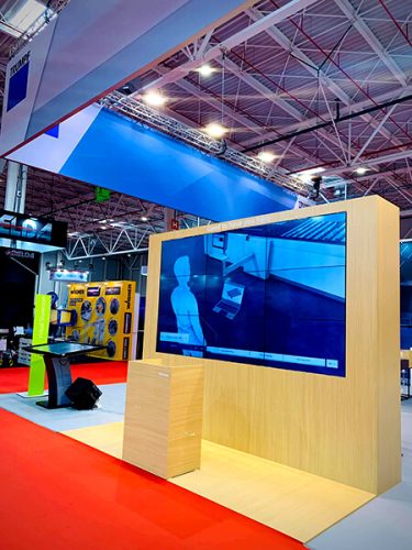 Custom exhibition stand
