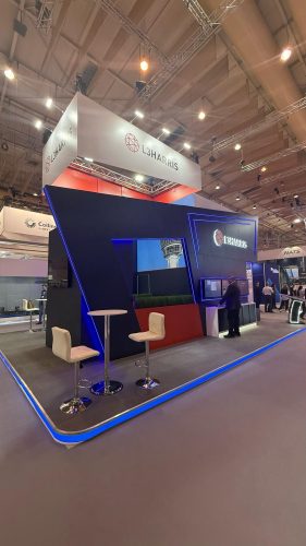 L3Harris exhibition stand at Airspace World 2025 in Lisbon, built by HT Design – photo 2